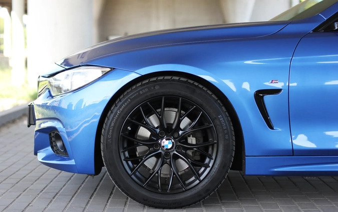 BMW Seria 4 cena 99900 przebieg: 42900, rok produkcji 2014 z Warszawa małe 407
